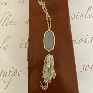 Kendra Scott “Rayne” Necklace in Gold